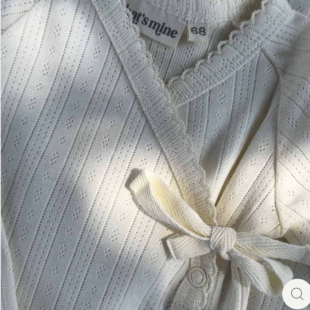 That’s mine baby set 100% organic cotton - pointelle newborn outfit NWT